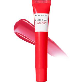 Glow Recipe - Glass Balm - Læbepleje Med Glans & Og Hydrering - Lip Gloss Balm Coll: Strawberry - For Women - Lyserød