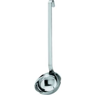 Rösle Schöpflöffel 7 cm / 0,08 L mit Haken - Edelstahl - Silber