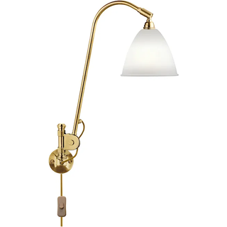 GUBI Bestlite BL6 Væglampe Messing & Porcelæn