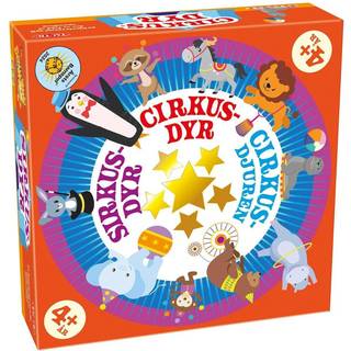 Cirkusdyr børnespil - fra 4 år