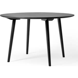 &Tradition In Between SK3-SK4 Spisebord Black Lacquered Oak SK4: Ø120 cm