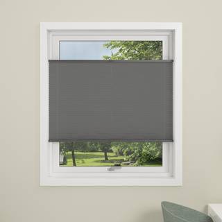 DEBEL Flex Plisségardin 100 x 130 cm - grå (På lager i butik)