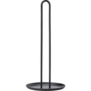 Singles Køkkenrulleholder fra Zone Denmark - Black farve - Pulverlakeret stål