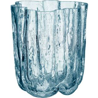 Crackle Vase Cirkulær H 12cm - Kosta Boda