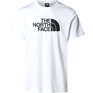 The North Face Easy SS Tee Hvid til Herre - Komfortabel T-shirt til løb og fritid