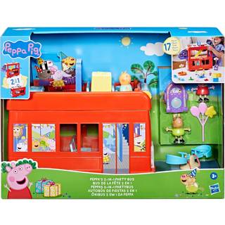 Peppa Gris Partybus - 5 Sprog og Sjov Dobbelt Funktion
