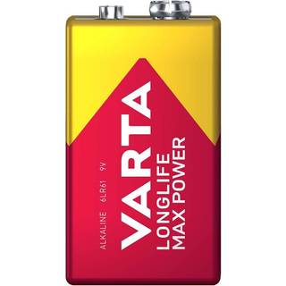 Varta Longlife Max Power 9V batteri