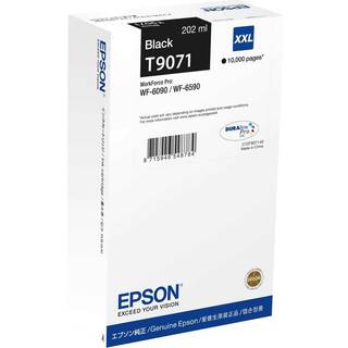 Sort blækpatron - Epson C13T907140 - 202 ml