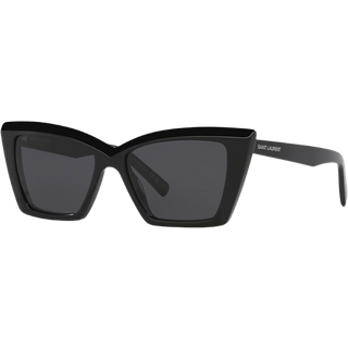 SAINT LAURENT Kvinde SL 657 001 Solbriller Acetat Sort Sort Cat Eye
