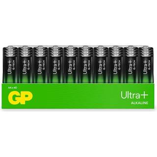LR6/AA Alkaline Batterier, 4 stk. pak, model Ultra Plus fra GP
