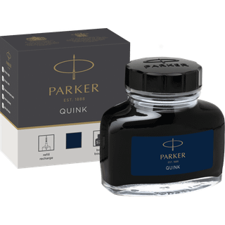 Parker PARKER QUINK-blækflaske, blåsort, 57 ml