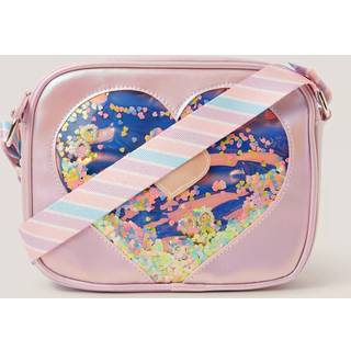 Monsoon Monsoon Purple Confetti Heart Cross-Body Bag