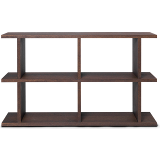 Ferm Living Kona Bogreol 2x2 - Bogreoler Egefinér Dark Stained - 1104270036