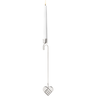 Georg Jensen CC 2025 Lysestage Hjerte Palladium