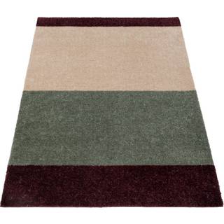 tica copenhagen Stripes entrétæppe/løber horisontal Green-ivory-bordeaux, 67x120 cm