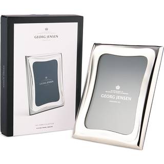 Cobra medium billedramme, Georg Jensen, Rustfrit stål / Hærdet glas / ABS Plastik