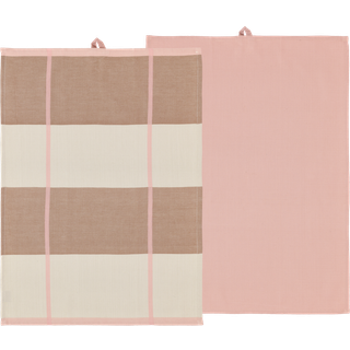 Blocks Viskestykke 50 x 70 cm 2 stk. Rose