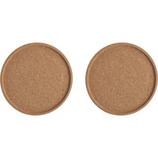 Kosta Boda Viva korkunderlag Ø16,8 cm 2-pak Brun