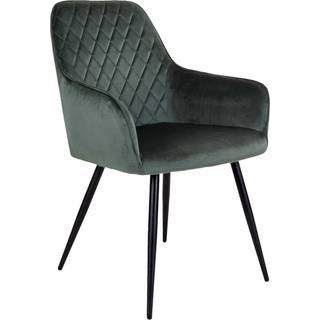 Harbo spisebordsstol, velour, grøn
