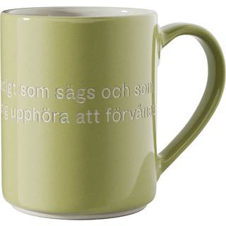 Design House Stockholm Astrid Lindgren Krus Voj Voj Så Mycket Onödigt Som Sägs - Kaffekopper Nyt Benporcelæn Spring Green - 3038-0000