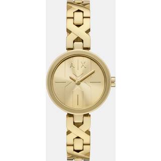 Armani Exchange Ava Quartz Gold Dial Steel Strap Women's Watch AX5831