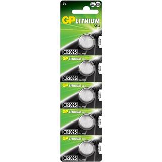 GP Lithium CR2025 batterier (5 Stk.)