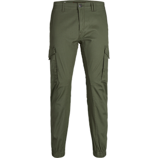 Jack & Jones Paul Flake Cargo Pants Olive Night