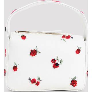 Khaite Elena Small leather shoulder bag - white - One Size