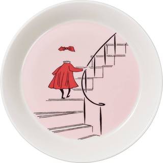 Moomin Arabia Moomin Plate 19cm Ninny Powder - Middagstallerkner Porcelæn Hvid - 1027442