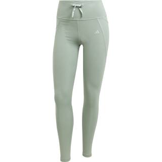 adidas Run Essential Tights Str. S - Grøn Dame | Komfortable lange løbetights til træning