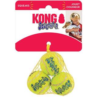 KONG AirDog Squeaker tennisbolde 3 stk,
