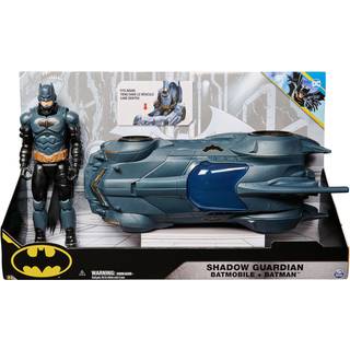 DC Comics Shadow Guardian Batman Batmobil med 30 cm Figur