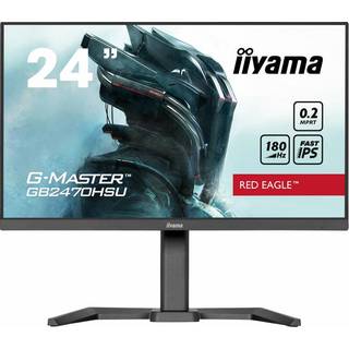 iiyama G-MASTER Red Eagle GB2470HSU-B6 24 Fast IPS 1920 x 1080 (Full HD) HDMI DisplayPort 180Hz