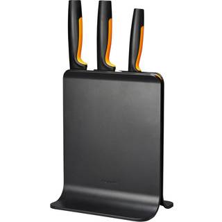 Fiskars Functional Form knivblok i plast med 3 knive 4 dele