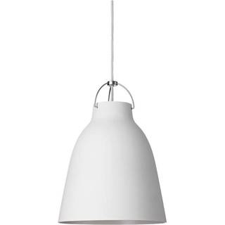 Caravaggio P2 Matt White - Pendel - Fritz Hansen - Hos Lampeagenten