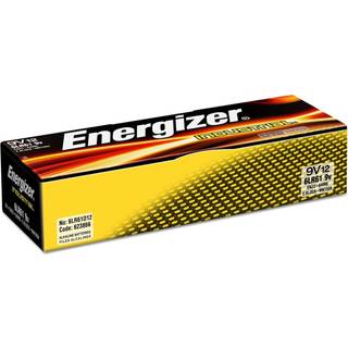 Energizer Industrial 9V / 6LR61 Batterier (12 Stk. Pakning)