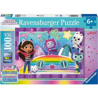 Ravensburger XXL puslespil 100 brikker - Gabbys Dukkehus