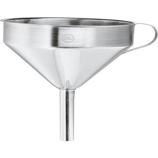 Rösle Trichter mit herausnehmbaren Siebeinsatz - Edelstahl - Silber