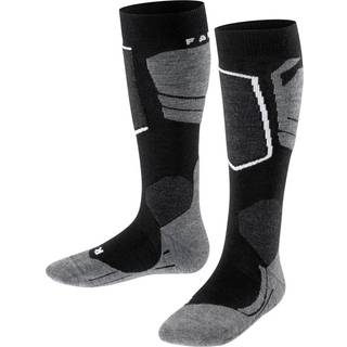 Falke SK4, skistrømper, børn, sort