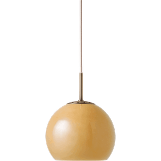 Ball Glas Ø18 Pendel - Amber