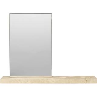Ferm Living Caseta Bordspejl Travertin