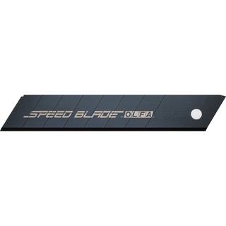 Olfa Knivblade "LBB-10B" 18 mm (10) hærdet stål (sort)