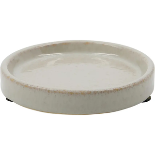 Meraki Datura sæbeholder Ø12,5 cm Shellish grey