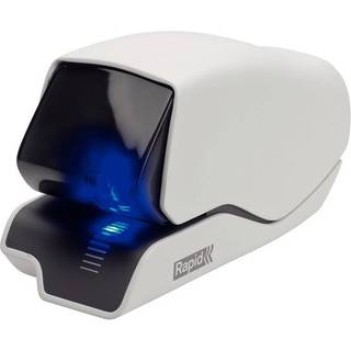Rapid 5025E el-hæfter 25ark hvid