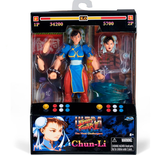 Jada Toys Street Fighter II Chun-Li 6" Actionfigur