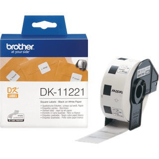 Brother DK-11221 - Black on white - 23 x 23 mm 1000 label(s) labels