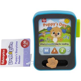 Fisher Price Laugh & Learn Storytime Reader babylegetøj med lyd og lys - dansk version