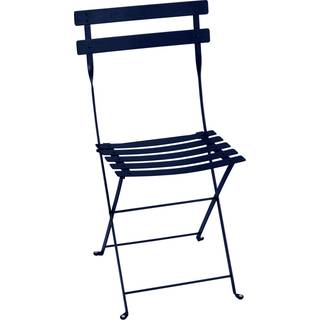 Fermob - Bistro Metal Chair - Deep Blue - Havestole - Blå - Metal