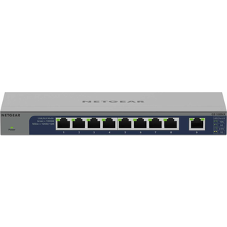 NETGEAR GS108MX-100EUS netværksswitch Ikke administreret L2 Gigabit Ethernet (10/100/1000) Bord-/vægmontering