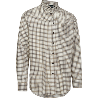 Deerhunter - Gavin Skjort Beige Check Herre 45/46 Ribejagtogfikseri.dk
